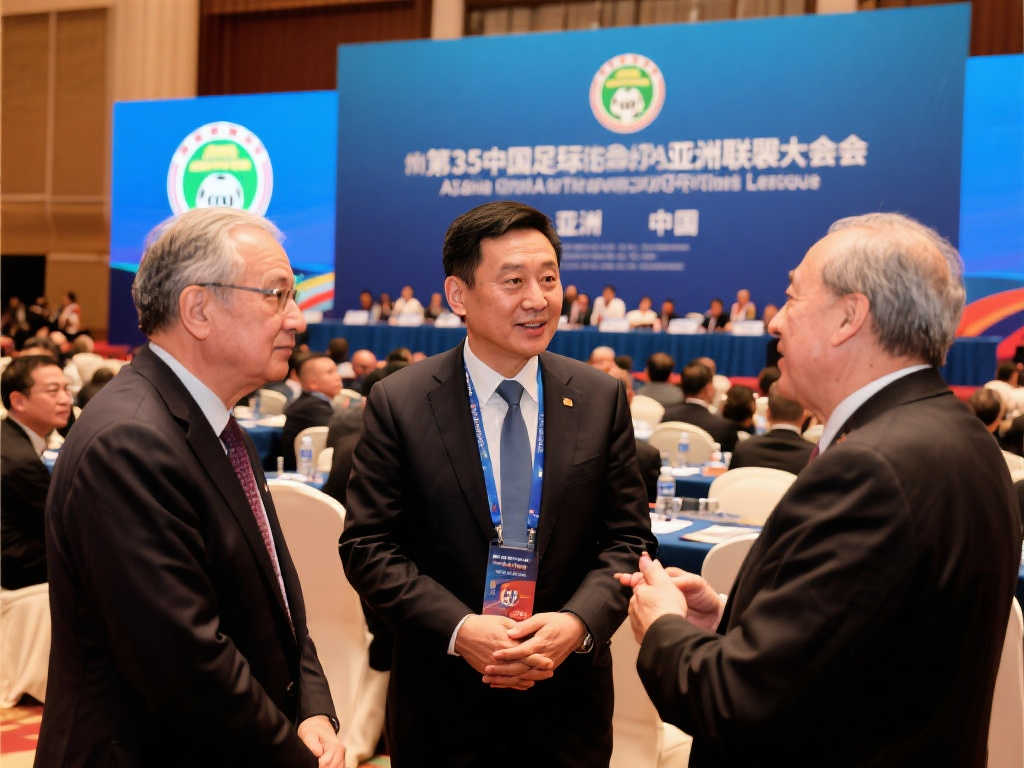 中国足协主席宋凯出席亚足联第35届大会